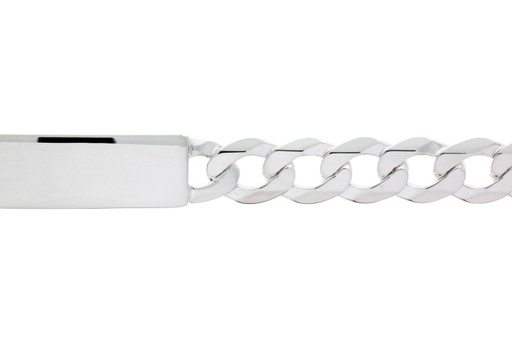 [0744602100PL] Id bracelet silver 925 21cm sterling silver