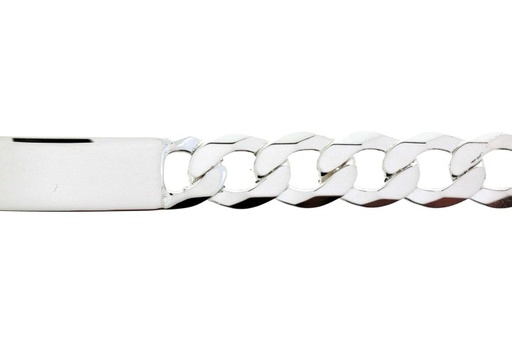 [0744702100PL] Pulsera plata 925 no me olvides barbada pisada 250