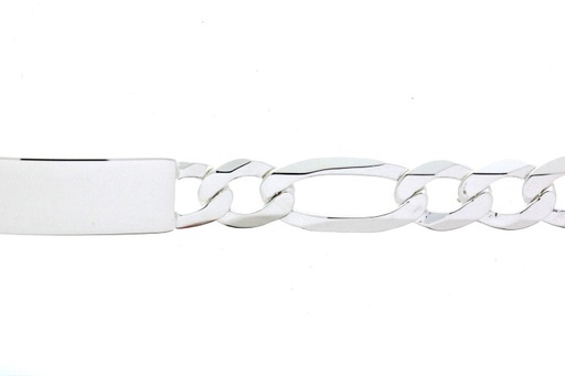 [0744802100PL] Id bracelet silver 925 21cm sterling silver