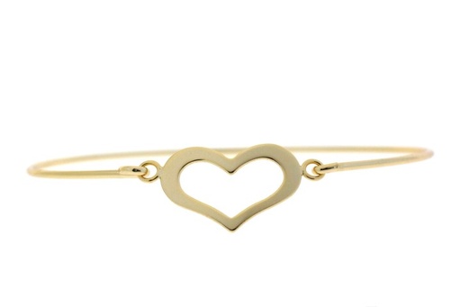 Silver 925 bracelet heart