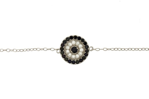 Pulsera plata 925 zirconita