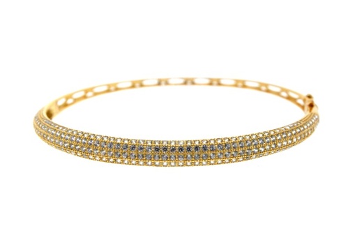 Silver 925 bangle with cz