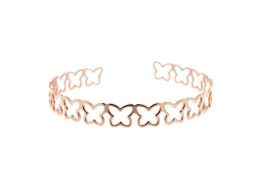 Silver 925 butterfly bangle