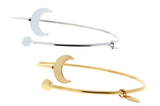 [0858400000DO] Pulsera plata 925 brazalete rigido luna