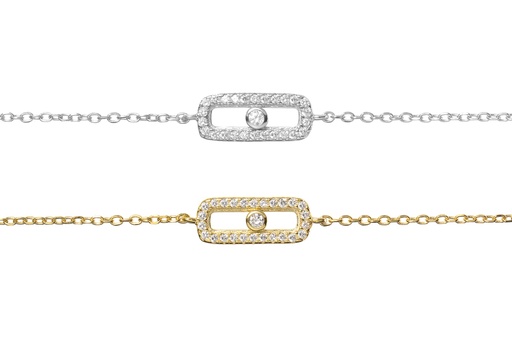 Silver 925 bracelet cz