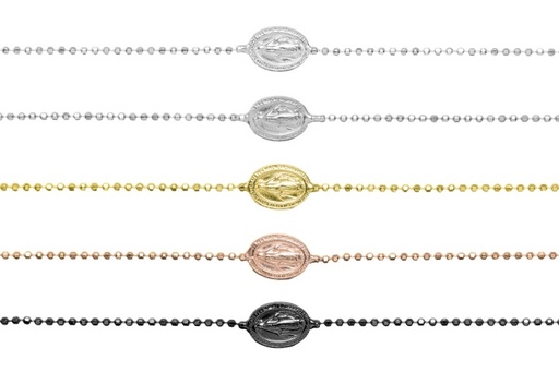 Silver 925 virgin bracelet 16+5cm sterling silver