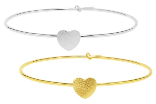 Silver 925 bracelet heart