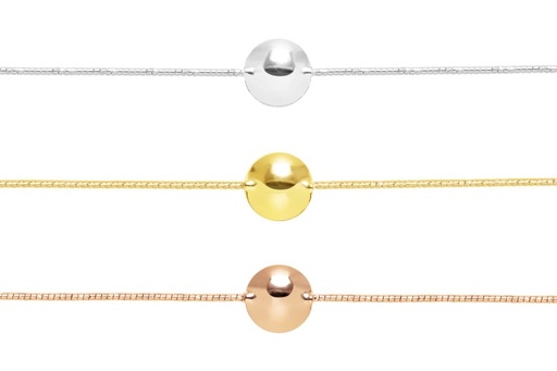 Silver 925 circles bracelet