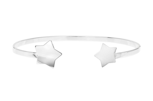 [09558000MAPL] Silver 925 stars bangle