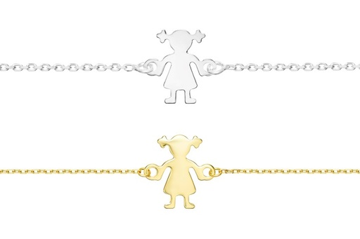 Pulsera plata 925 niña