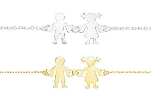 Pulsera plata 925 niño niña