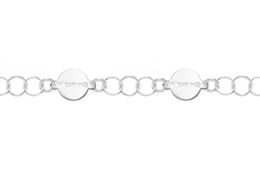[09665P1600PL] Silver 925 tâ´estimo bracelet 16+5cm sterling silver
