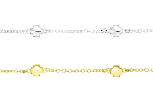 Silver 925 cross bracelet