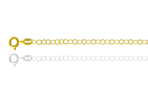 Anklets silver 925 21cm + 5cm