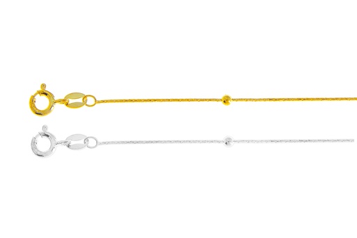 Anklets silver 925 21cm + 5cm