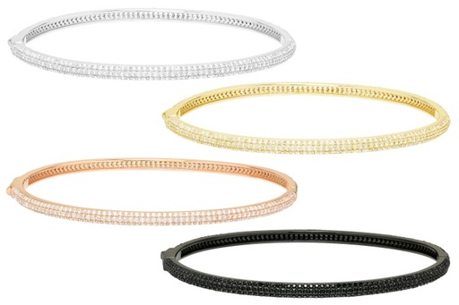 Brazalete plata 925 cz