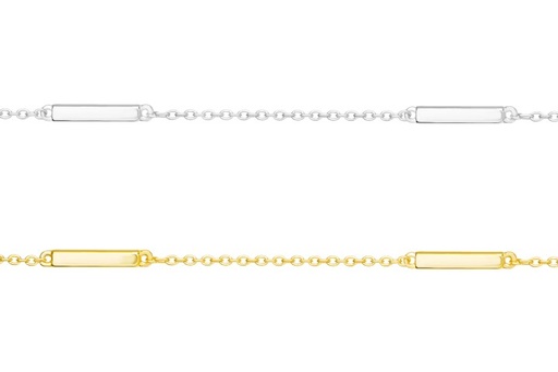 Silver 925 bracelet 16+5cm sterling silver