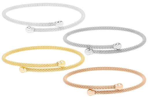 Brazalete plata 925 cadena coreana