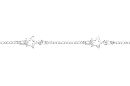 [10636P1600PL] Sterling silver bracelet