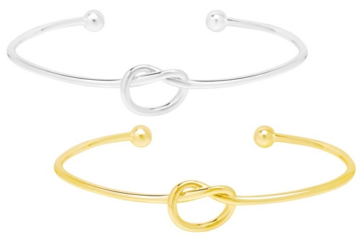 Brazalete plata 925 nudo