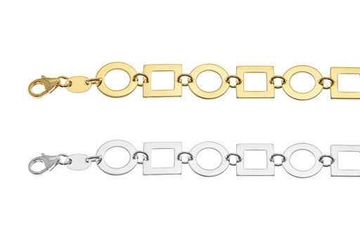 [1104801900DO] Silver 925 bracelet 19cm sterling silver