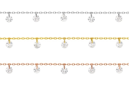 Silver 925 bracelet cz