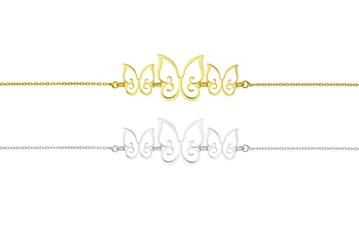 Silver 925 necklace 16+5cm sterling silver