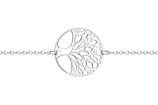 [11783P1500PL] Pulsera plata 925 arbol de la vida