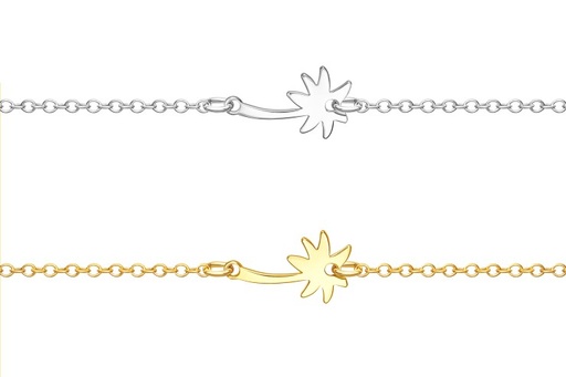 Silver 925 palm tree bracelet