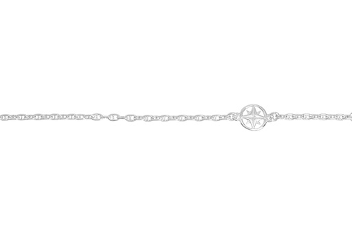 [12212P1600PL] Silver 925 bracelet 16+5cm sterling silver