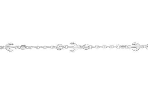 [12221P1600PL] Silver 925 bracelet 16+5cm sterling silver