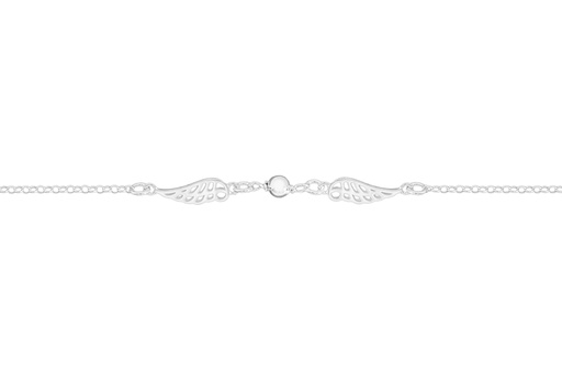 [12266P1600PL] Silver 925 bracelet 16+5cm sterling silver