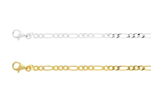 Silver 925 chain bracelet 18cm sterling silver