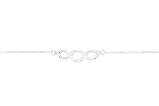 [12954P1500PL] Silver 925 bracelet
