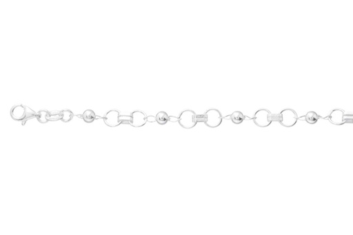 [1300501800PL] Silver 925 bracelet 18cm sterling silver