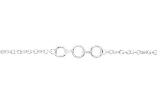 [1302301800PL] Pulsera plata 925 anillas 9mm