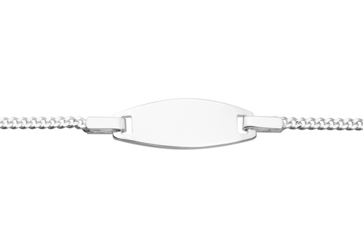 [13564P1200PL] Silver 925 id bracelet