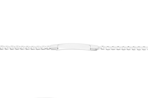 [13567P1400PL] Silver 925 id bracelet