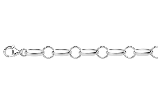 [1416718500PL] Pulsera plata 925