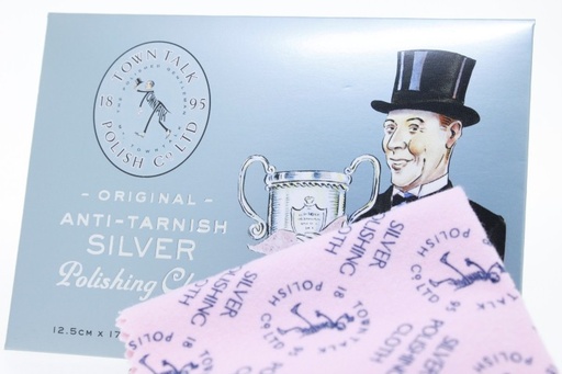 [16490TSL] Anti-tarnish silver polishing cloths 12.5cmx17.5cm