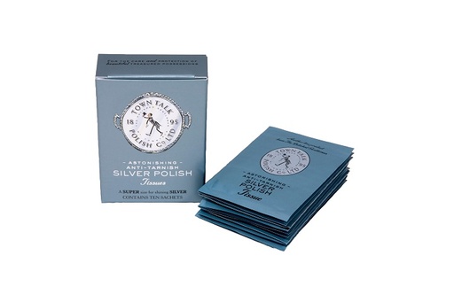 [16493TSL] Anti-tarnish silver polish tissues (10u)