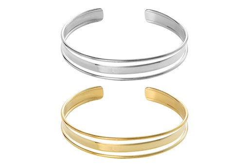 Brazalete plata 925 ancho