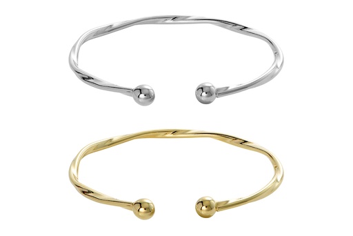 Sterling silver 6mm beads bracelet