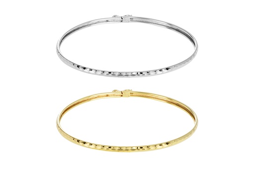 Sterling silver facetated bracelet