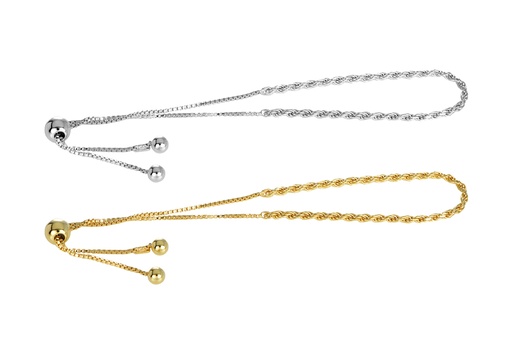 Sterling silver cord chain