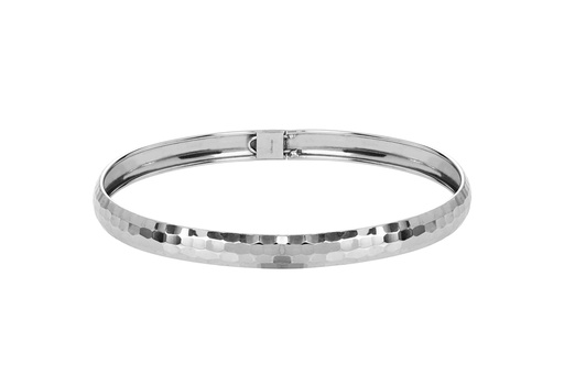 [17100B6000RD] Pulsera plata 925 brazalete facetado