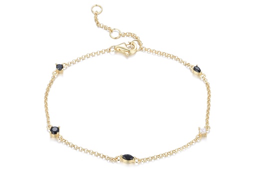 [17131B16E3ZMXDO] Pulsera plata 925 mix zirconitas