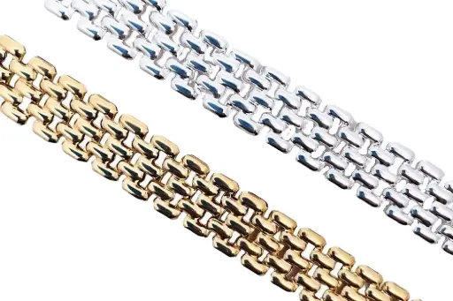 Sterling silver mesh bracelet