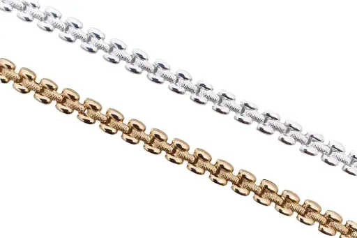 Pulsera de malla plata 925 5mm