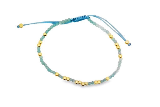 Sterling silver semiprecious stones bracelet